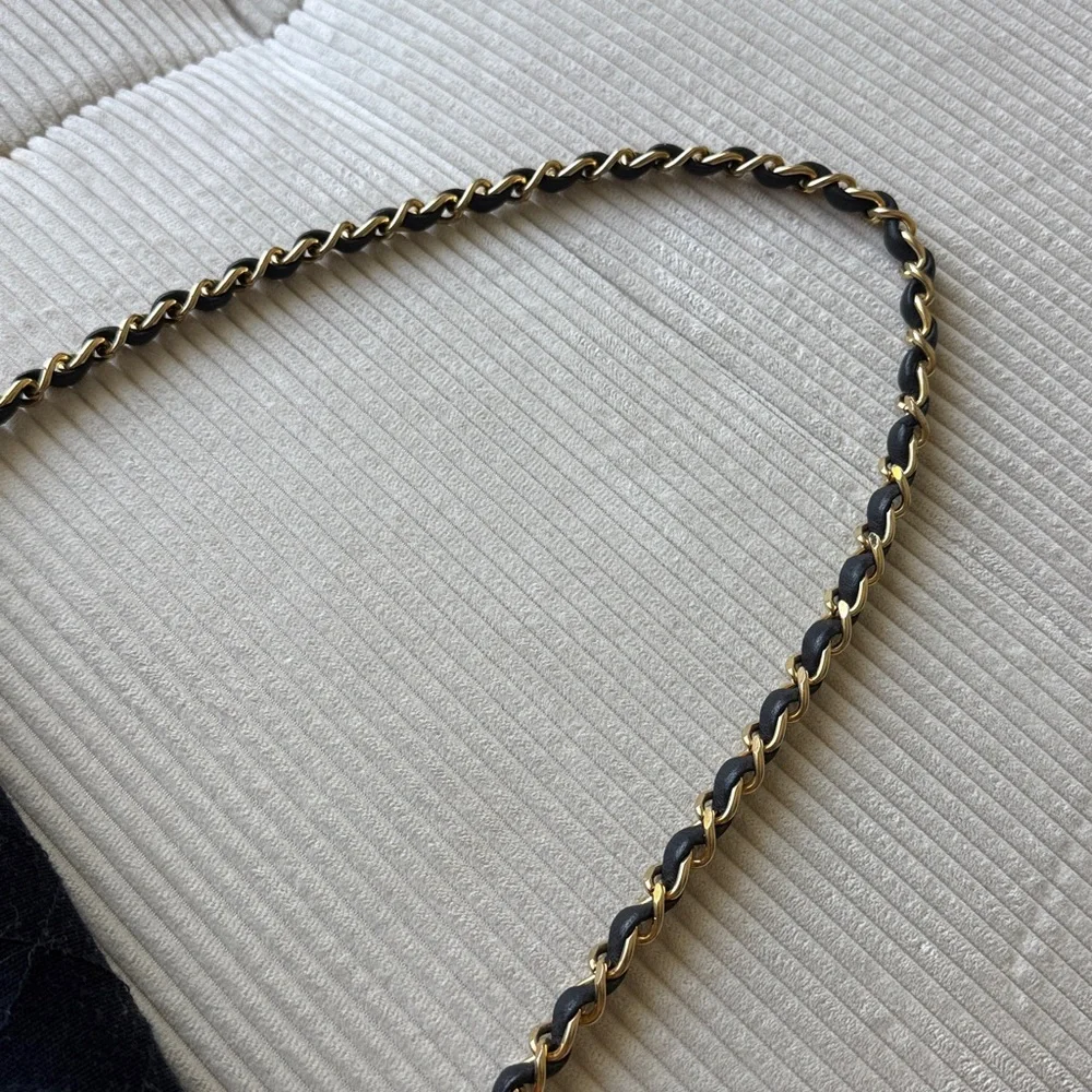 Chanel Denim 24k Gold Quilted Jersey Classic Flap